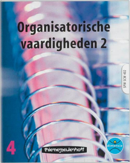 Dimensie 402 Organisatorische vaardigheden 2 9789023842910, Livres, Livres scolaires, Envoi