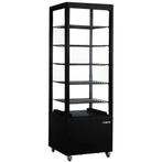 Koelvitrine | LENN | 500L | Zwart | 0°C/+12°C | Geforceerd, Verzenden, Nieuw in verpakking