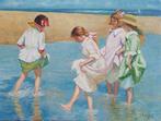 Enzo Coppola (1955), da Edward Henry Potthast - Ragazze in, Antiek en Kunst