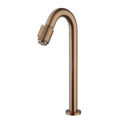Fonteinkraan XL BWS Exclusive 1/2 Geborsteld Brons Koper, Doe-het-zelf en Bouw, Sanitair, Kraan, Nieuw, Ophalen of Verzenden