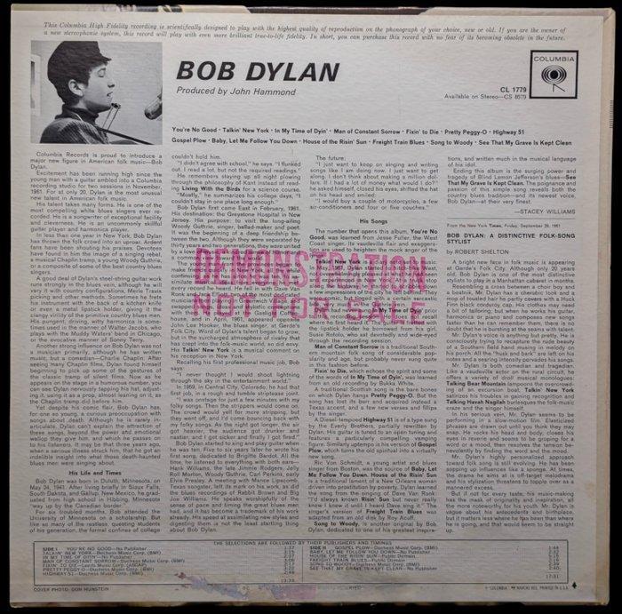 Bob Dylan - Bob Dylan - Vinylplaat - Mono, 1ste persing,, Cd's en Dvd's, Vinyl Singles