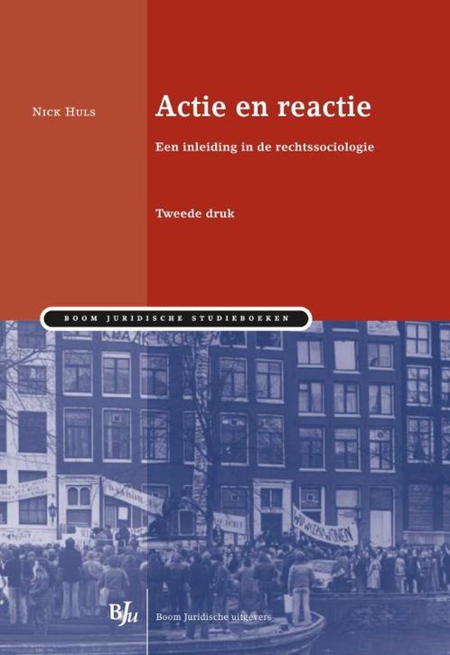 Actie en reactie / Boom Juridische studieboeken, Livres, Science, Envoi