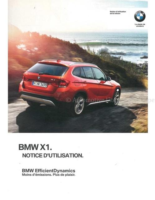 2013 BMW X1 INSTRUCTIEBOEKJE FRANS, Auto diversen, Handleidingen en Instructieboekjes