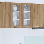 vidaXL Hangkast met opslag Artisan Eiken 40 x 31 x 80 cm, Huis en Inrichting, Kasten | Overige, Verzenden, Nieuw