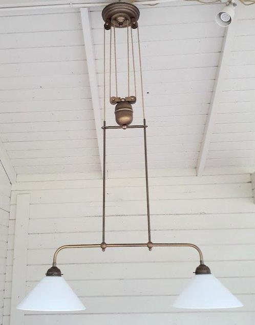 Exclusieve Pendellamp in hoogte verstelbaar - Plafondlamp -, Antiek en Kunst, Curiosa en Brocante