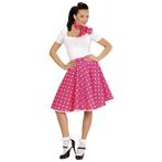 Rock N Roll 50S Verkleedset Roze 2 delig, Kleding | Dames, Nieuw, Verzenden