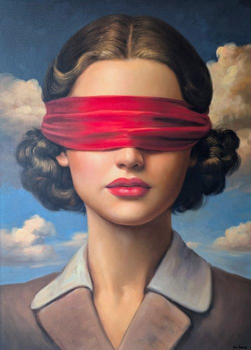 Wilhem von Kalisz - The Subject Within the Frame (Framed,, Antiquités & Art, Art | Peinture | Moderne