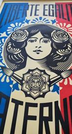 Shepard Fairey (OBEY) - Liberté Égalité Fraternité - 2020s, Antiek en Kunst