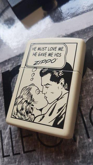 Zippo - Original Zippo Rarität Comicfigur Er muss mich