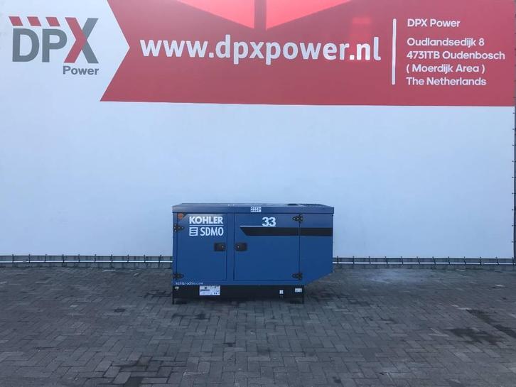 Sdmo K33 - 33 kVA Generator - DPX-17004, Zakelijke goederen, Machines en Bouw | Aggregaten, Ophalen of Verzenden