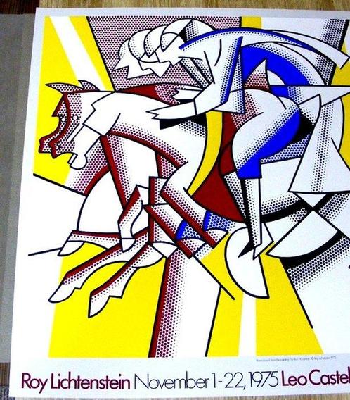 Roy Lichtenstein - The Red Horseman - Années 1970, Antiek en Kunst, Kunst | Tekeningen en Fotografie