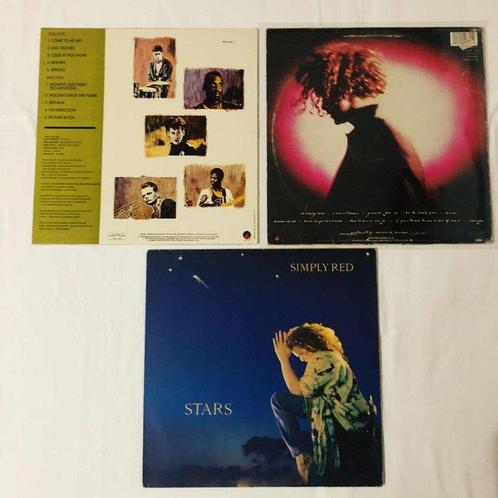 Simply Red - 3 x LPs - Picture Book+A New Flame+Stars -, Cd's en Dvd's, Vinyl Singles
