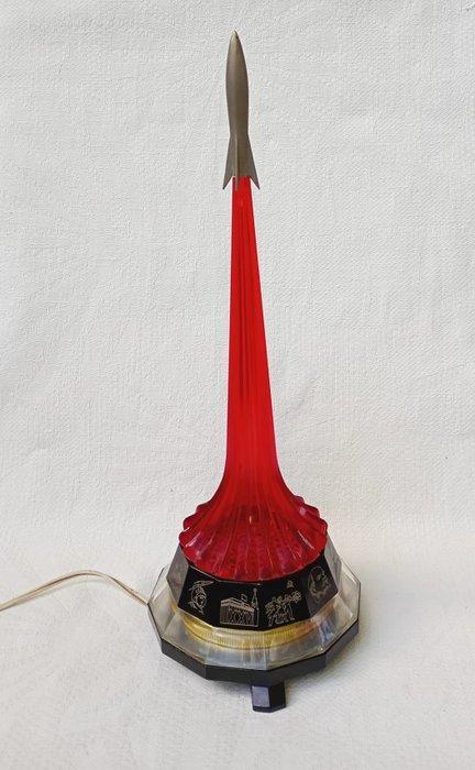Yuzhmash USSR Nachtlamp Ruimte Tijdperk naar de 25ste, Antiek en Kunst, Antiek | Wandborden en Tegels