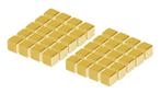 Set van 216 sterke magneten (goud, kubus: 5x5x5 mm), Verzenden, Nieuw