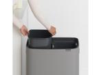 Brabantia Bo Touch Bin - Prullenbak - 2 x 30 liter -, Verzenden, Zo goed als nieuw