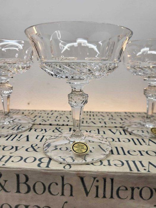 Villeroy & Boch - Champagneglas (6) - Kristal - W. Germany, Antiek en Kunst, Antiek | Meubels | Tafels