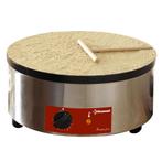 Crêpière haut rendement, électrique, Ø 400 mm émaillée -, Articles professionnels, Verzenden, Neuf, dans son emballage, Café et Espresso