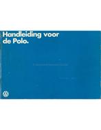 1981 VOLKSWAGEN POLO INSTRUCTIEBOEKJE NEDERLANDS, Autos : Divers, Modes d'emploi & Notices d'utilisation
