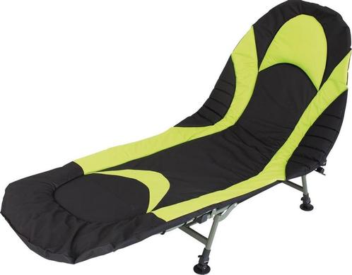 Eurotrail Kampeerbed Queen - Zwart/Lime, Caravans en Kamperen, Kampeeraccessoires, Nieuw, Verzenden