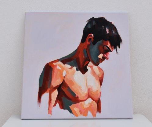 Goodvin Nerko - Sunset on Skin - No Reserve, Antiek en Kunst, Kunst | Schilderijen | Modern