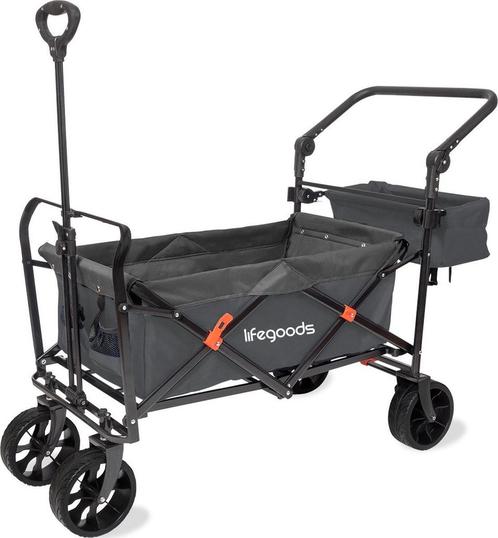 Tweedekans | LifeGoods Bolderkar - Opvouwbaar - Tot 120KG -, Doe-het-zelf en Bouw, Transportwagens, Ophalen of Verzenden