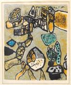 Corneille (1922-2010) - Turbulance de L ete, Antiek en Kunst