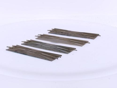 Schaal N Minitrix 4974 Wielenrichter 104,2 mm 4 stuks per..., Hobby en Vrije tijd, Modeltreinen | N-Spoor, Gelijkstroom, Rails