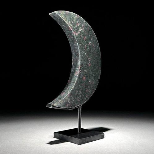 PRIX SANS RÉSERVE - Merveux Zoïsite Rubis En forme de lune, Antiek en Kunst, Kunst | Designobjecten