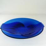 Luminarc Arcoroc - Plat - Verre bleu, Antiek en Kunst, Antiek | Glaswerk en Kristal