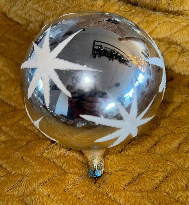 Kerstballen (60) - Glas - kerstversiering (zilver), Diversen, Kerst