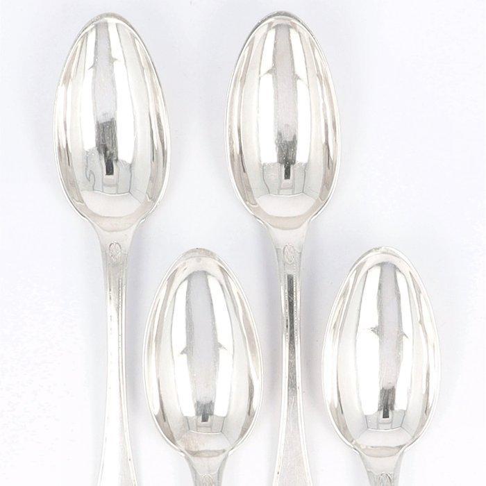 Charles-Joseph Cesar (Luik ca. 1795) - Dinerlepels - Lepel, Antiek en Kunst, Antiek | Zilver en Goud