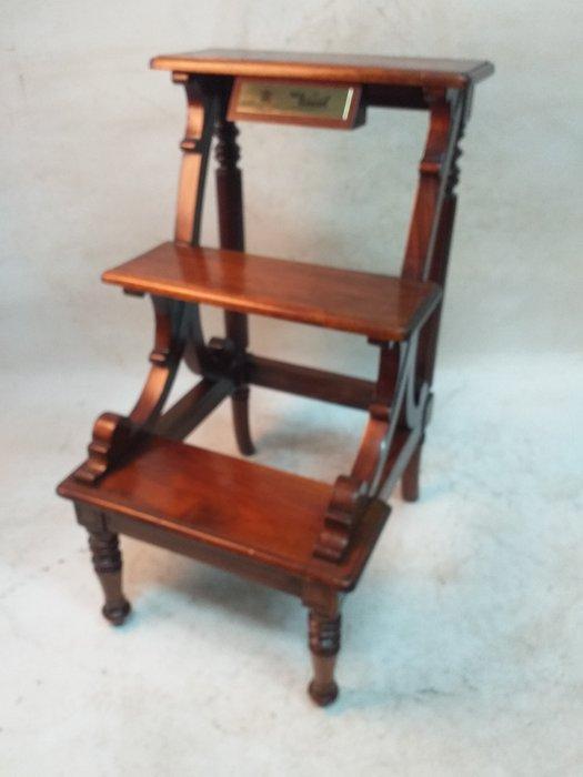 Marches - Bois - échelle de bibliothèque, Antiek en Kunst, Curiosa en Brocante