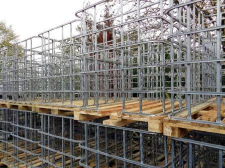 Ibc containers KOOIEN op houten pallet ( Tonnen, Vaten ), Tuin en Terras, Regentonnen, Zo goed als nieuw, 150 liter of meer, Hout
