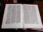 Nicolaus de Lyra - Sheet from Incunable Biblia latina