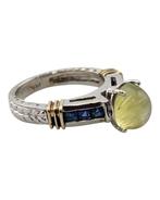 Bague - 14 carats Or blanc, Bague pour femme en or avec, Nieuw