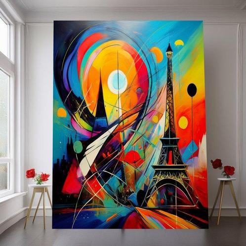 HEIDI THEIS - Parisian Dreams - XL, Antiek en Kunst, Kunst | Schilderijen | Modern