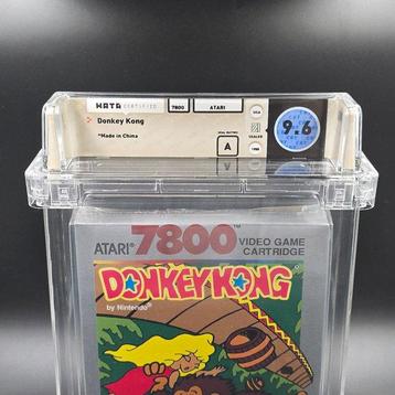 Atari - 7800 - Donkey Kong WATA 9.6 A Sealed - Videogame -