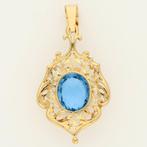 Hanger - 18 karaat Geel goud - Zirkonia