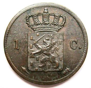 Pays-Bas. Willem I. 1 Cent 1837 (Sans Prix de Réserve) beschikbaar voor biedingen