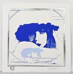 Giosetta Fioroni (1932) - Doppio liberty blue e azzurro