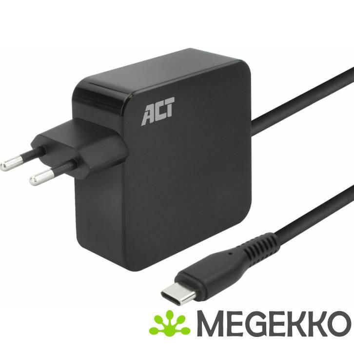 ACT USB-C laptoplader 65W met Power Delivery-profielen. 2, Computers en Software, Overige Computers en Software, Nieuw, Verzenden