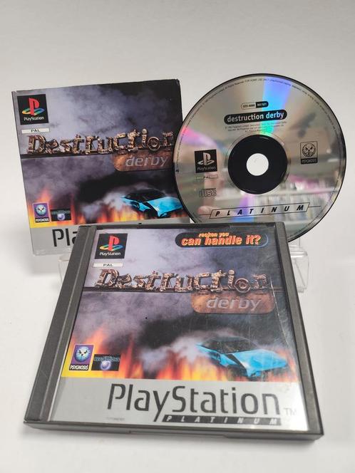 Destruction Derby Platinum Playstation 1, Consoles de jeu & Jeux vidéo, Jeux | Sony PlayStation 1, Enlèvement ou Envoi