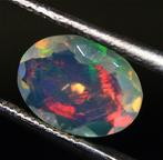Cts 2,60 Natuurlijke Ethiopische Opalen Faceted - Hoogte: 8, Verzamelen, Mineralen en Fossielen