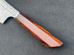 Custom Wooden-Handle Longblade - Couteau de table - Acier,