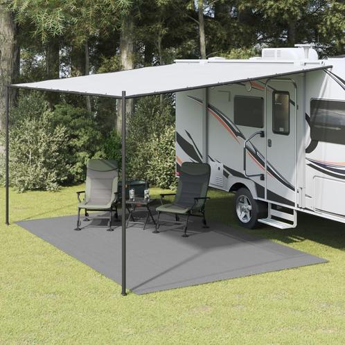 vidaXL Kampeerkleed 5x3 m antracietkleurig, Caravans en Kamperen, Tentaccessoires, Nieuw, Verzenden