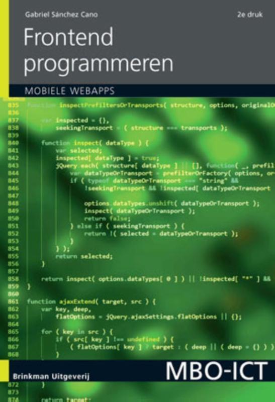 Frontend programmeren, incl. mobiele applicaties, Boeken, Schoolboeken, Gelezen, Verzenden