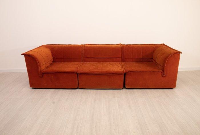 DallOca - Sofa - Textiel, Hout, Plastic, Polyurethaan -, Antiek en Kunst, Antiek | Meubels | Stoelen en Sofa's