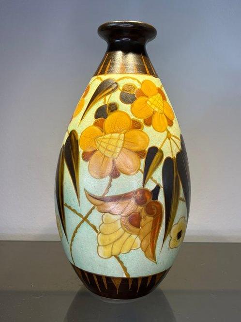 Keramis Boch, Boch Frères - Charles Catteau - Vase -, Antiquités & Art, Art | Objets design