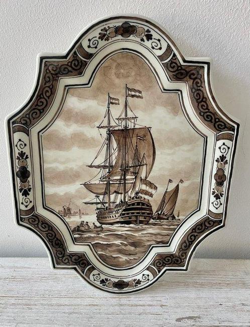 De Porceleyne Fles, Delft - Wandbord - 1983 - Keramiek -, Antiek en Kunst, Antiek | Glaswerk en Kristal
