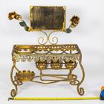 Standaard - gouden metaal - Barglazenhouder